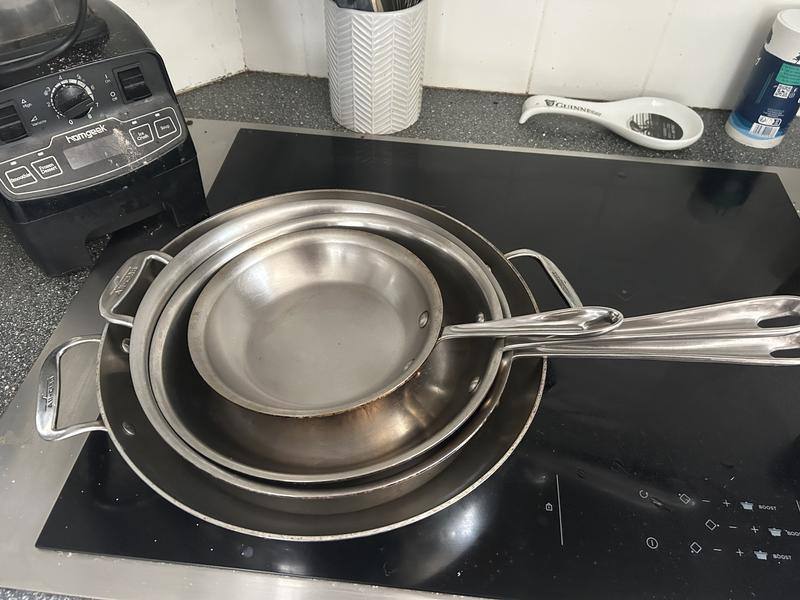 D3 Stainless Steel Cookware Set, 10 Piece | Macy's
