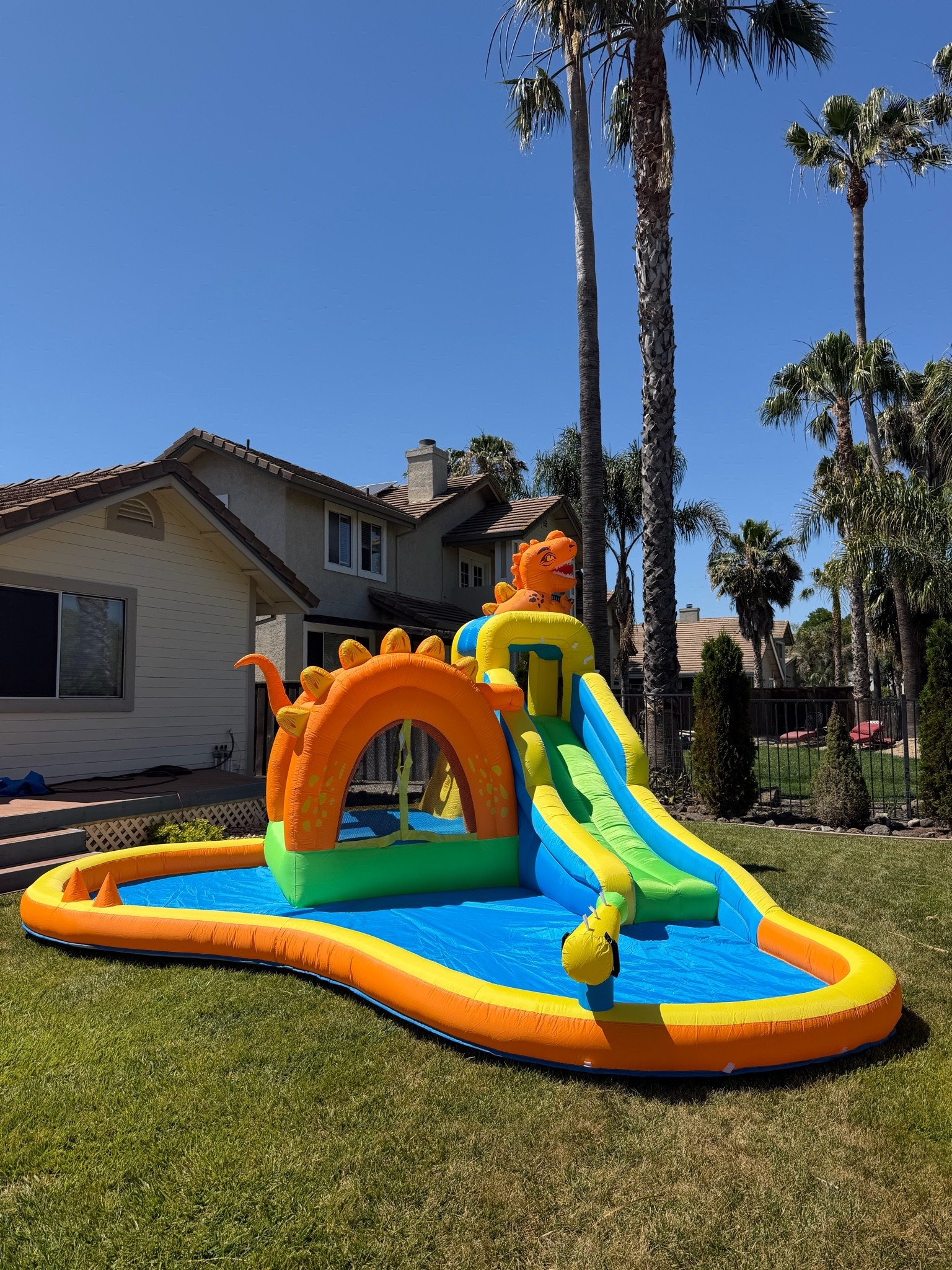 My kids will be playing in this Dino bounce house water slide all summer long! 🦖💧

#LTKKids #LTKmomlife #LTKSaleAlert