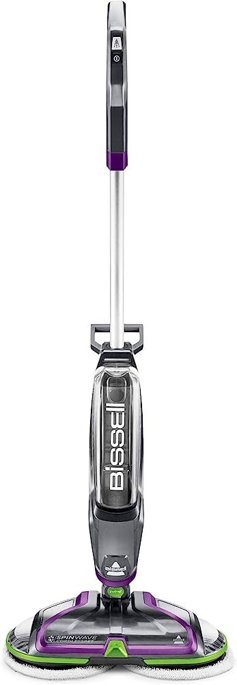 Bissell SpinWave Cordless PET Hard Floor Spin Mop, 23157, Voilet, Green, Silver | Amazon (US)