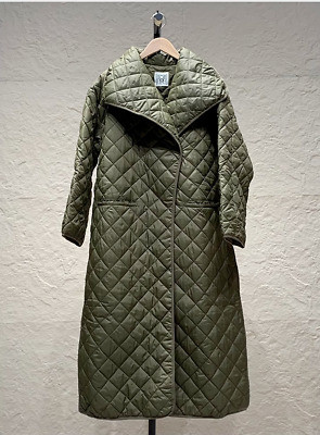 Toteme Signature Quilted Coat Size M  | eBay | eBay UK