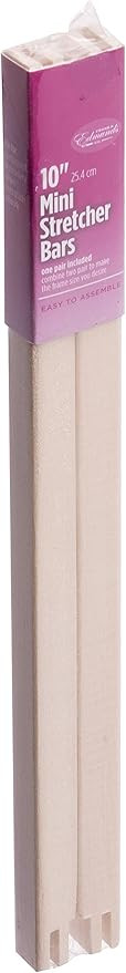 Edmunds 2010 Mini Stretcher Bars for Needle Art, 10 by 1/2-Inch | Amazon (US)