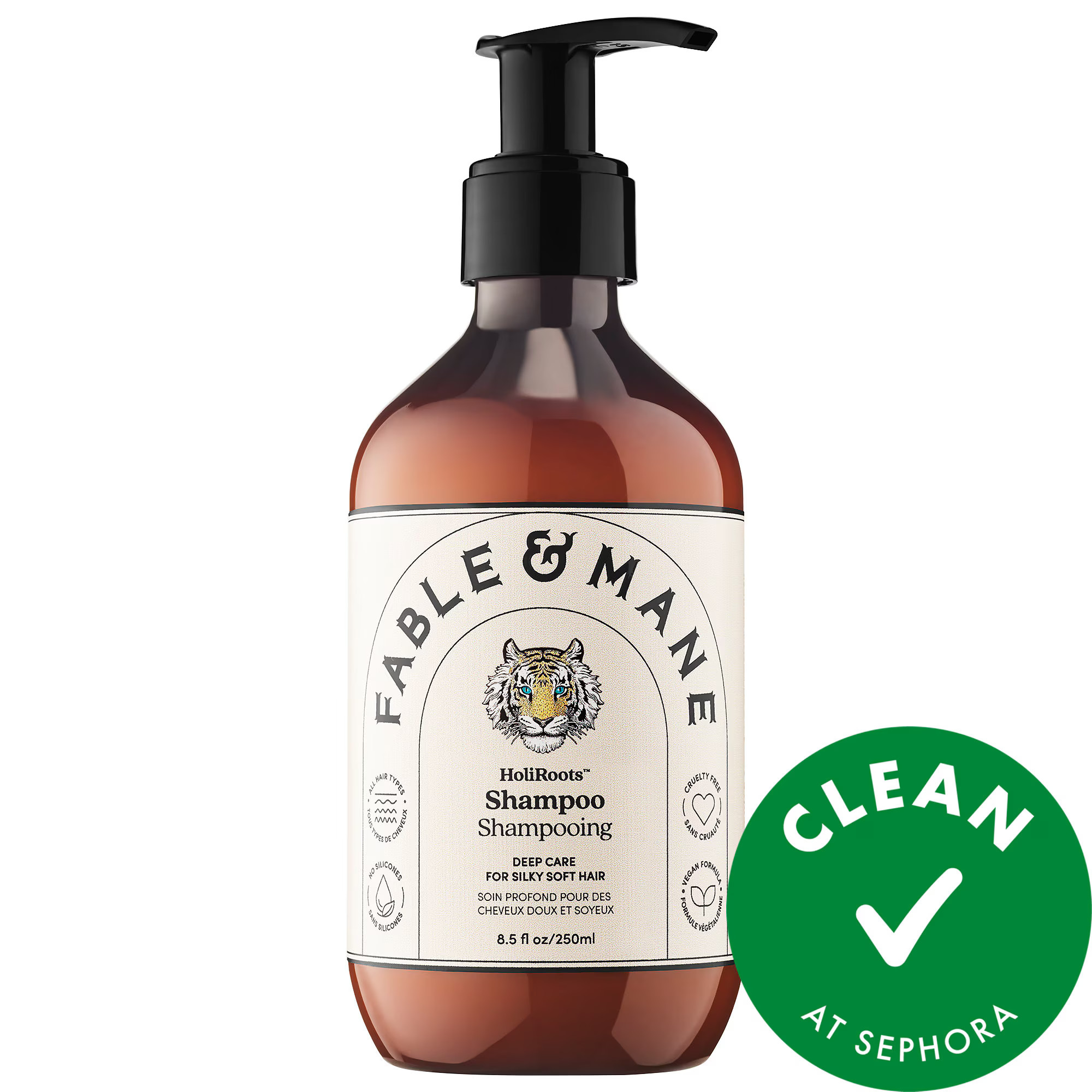 Fable & Mane Hydrating Shampoo for Thick, Dry, Damaged Hair 8.5 oz/ 250 mL | Sephora (US)