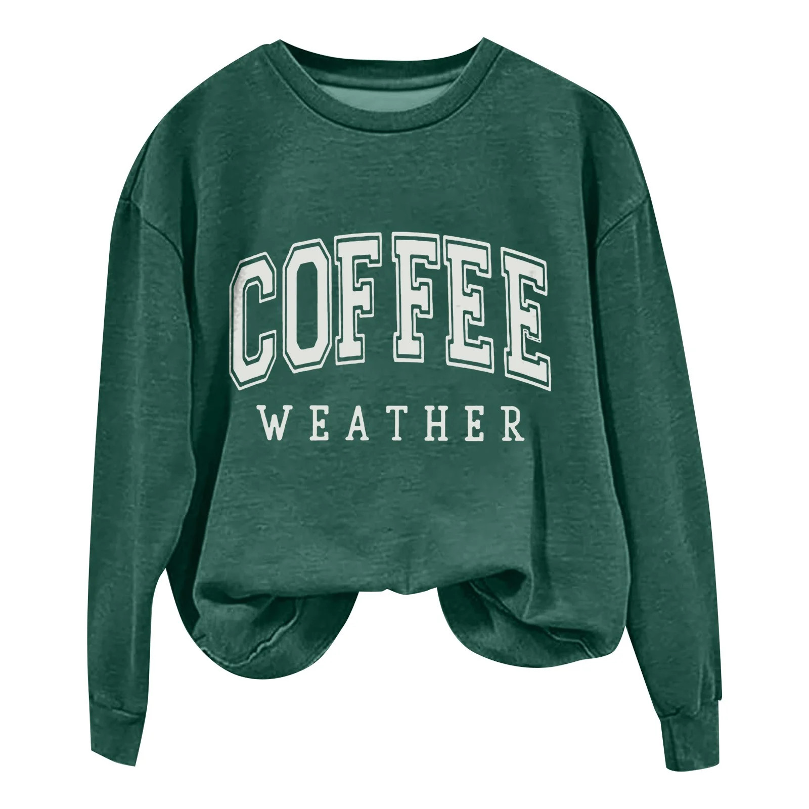 50% Off Clearance Zip up Sweatshirt Women Coffee Weather Sweatshirt Women's Coffee Lover Trendy S... | Walmart (US)