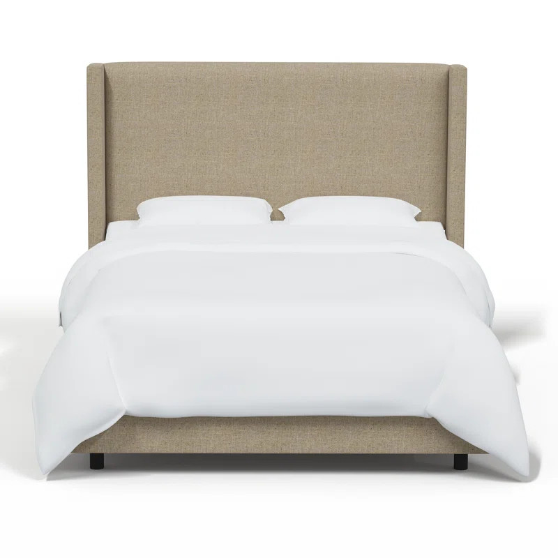 Hanson Upholstered Wingback Bed | Wayfair North America