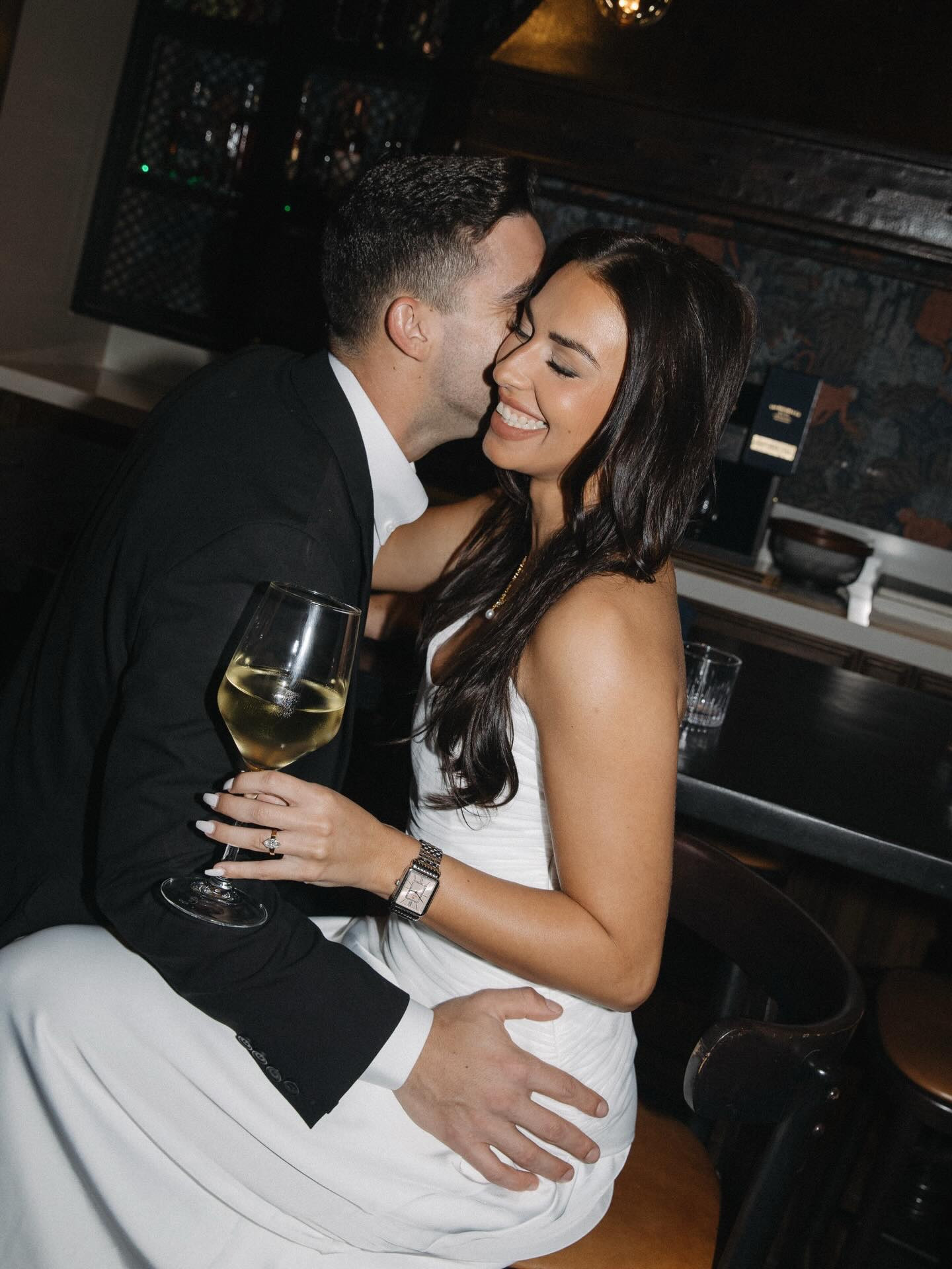 forever’s not long enough 🕰️ the sweetest engagement shoot with @rosehorvathphotography 

#engagementshoots #engaged #bridallook #bridalera #photoshoot