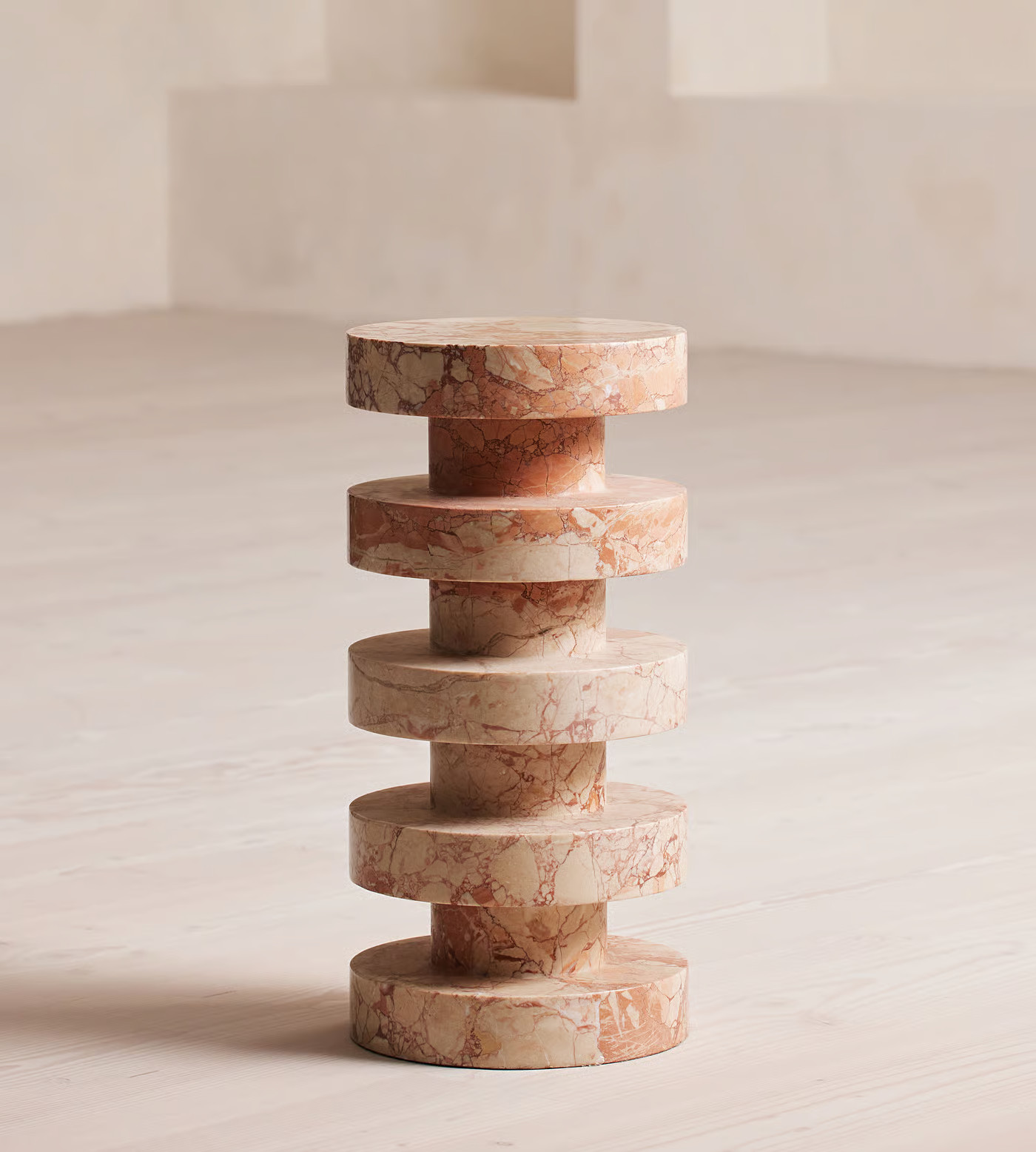 Nelson Side Table, Breccia Pernice Marble - Soho Home | Soho Home Ltd