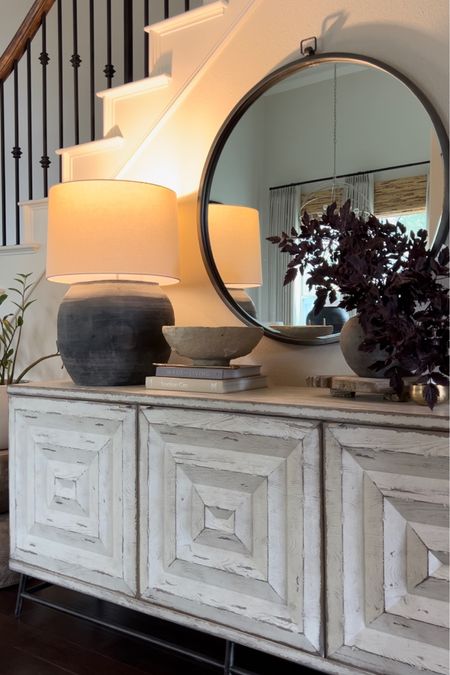 Our entry table with the lamp hack I shared on Instagram 



#LTKhome