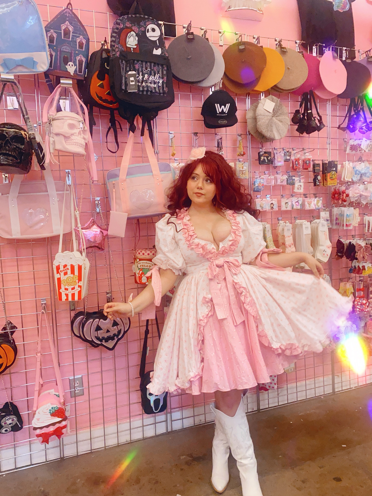 Cottagecore meets cowboy, call that cow-quette 🎀💐 This look is inspired by Dolly Parton! 

#LTKmidsize