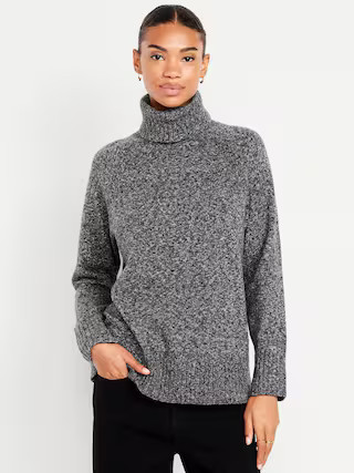 SoSoft Turtleneck Tunic Sweater | Old Navy (US)