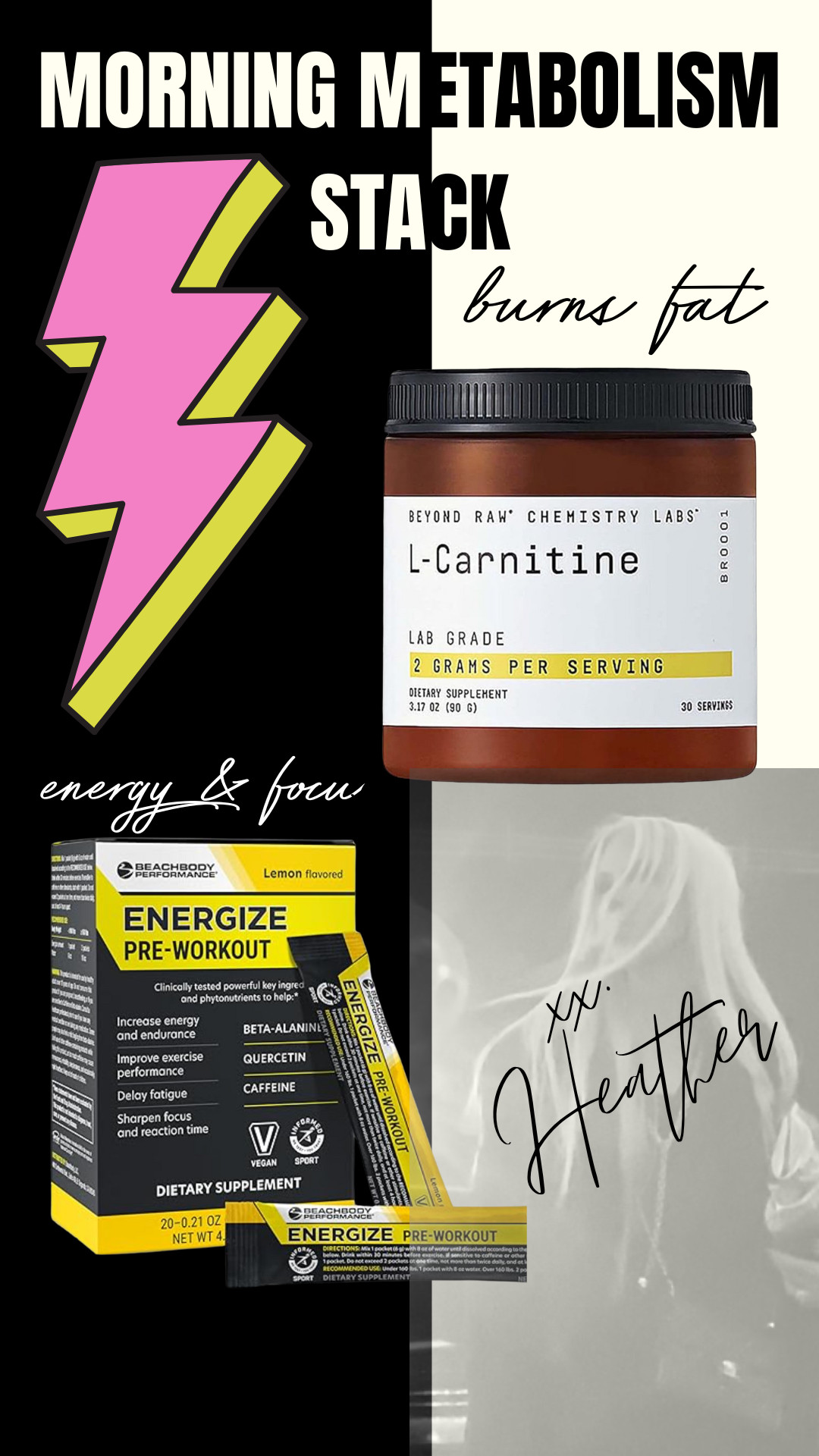 My morning routine hasn’t changed much in 8 years — because it works. 💯
It always starts with my plant-based metabolism rev-up (aka my unicorn juice 🦄). I’m a lemon girl 🍋, but it comes in other flavors too!
It’s been my saving grace for focus + energy — and lately I’ve stacked it with the fat burner that has zero flavor.
More burn, less bloat… belly be gone. 💥🔥
Linked my exact combo for you on LTK! #MorningRitual #LTKWellness #UnicornJuiceVibes

 

 #LTKSaleAlert #LTKBeauty #LTKWorkwear