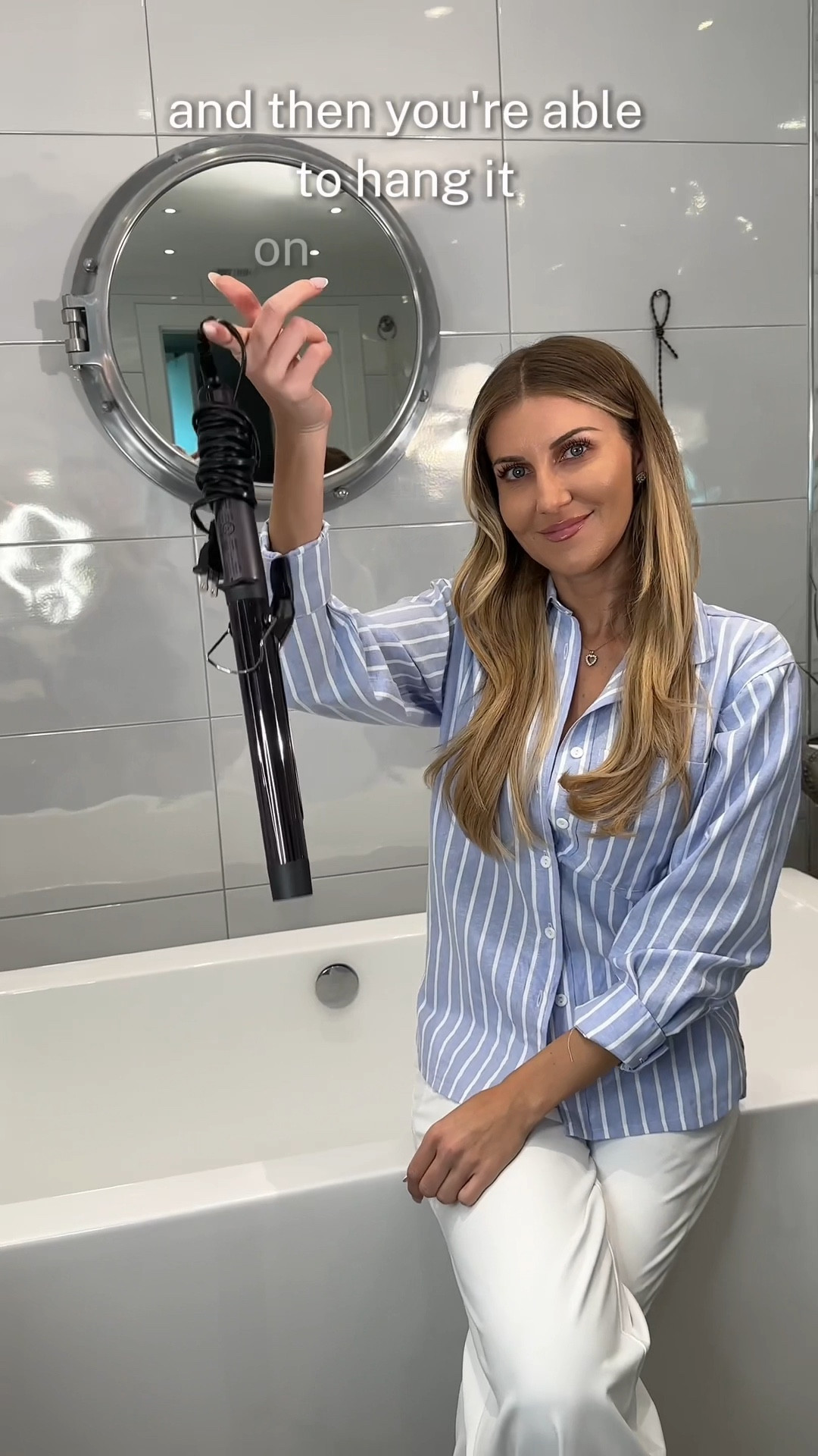 Tired of getting tangled up in your hair tools' cords like it’s a WWE match? Yeah, same. 💁🏼‍♀️ Try this organization hack and save yourself from the chaos.
‌Let me know if you try it! 💬
Featuring the limited edition BabyLiss Pro Nano Titanium Extended-Barrel Curling Iron, Nightfall Collection.
🤎 #omgartistry #oliviathompson

#LTKBeauty #LTKTravel #LTKHome