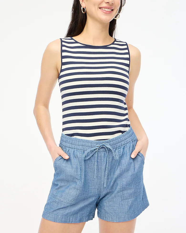 Cotton drawstring short | J.Crew Factory