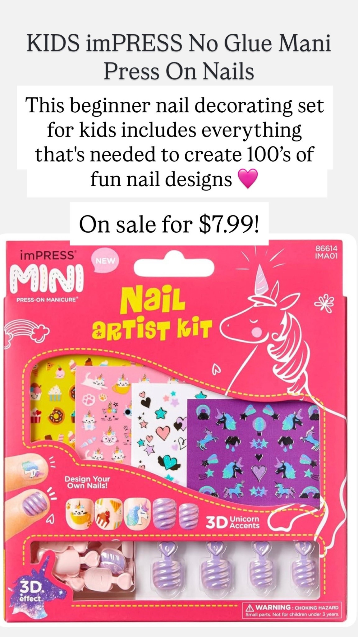 This beginner nail decorating set for kids includes everything that's needed to create 100’s of fun nail designs

#LTKBeauty #LTKKids