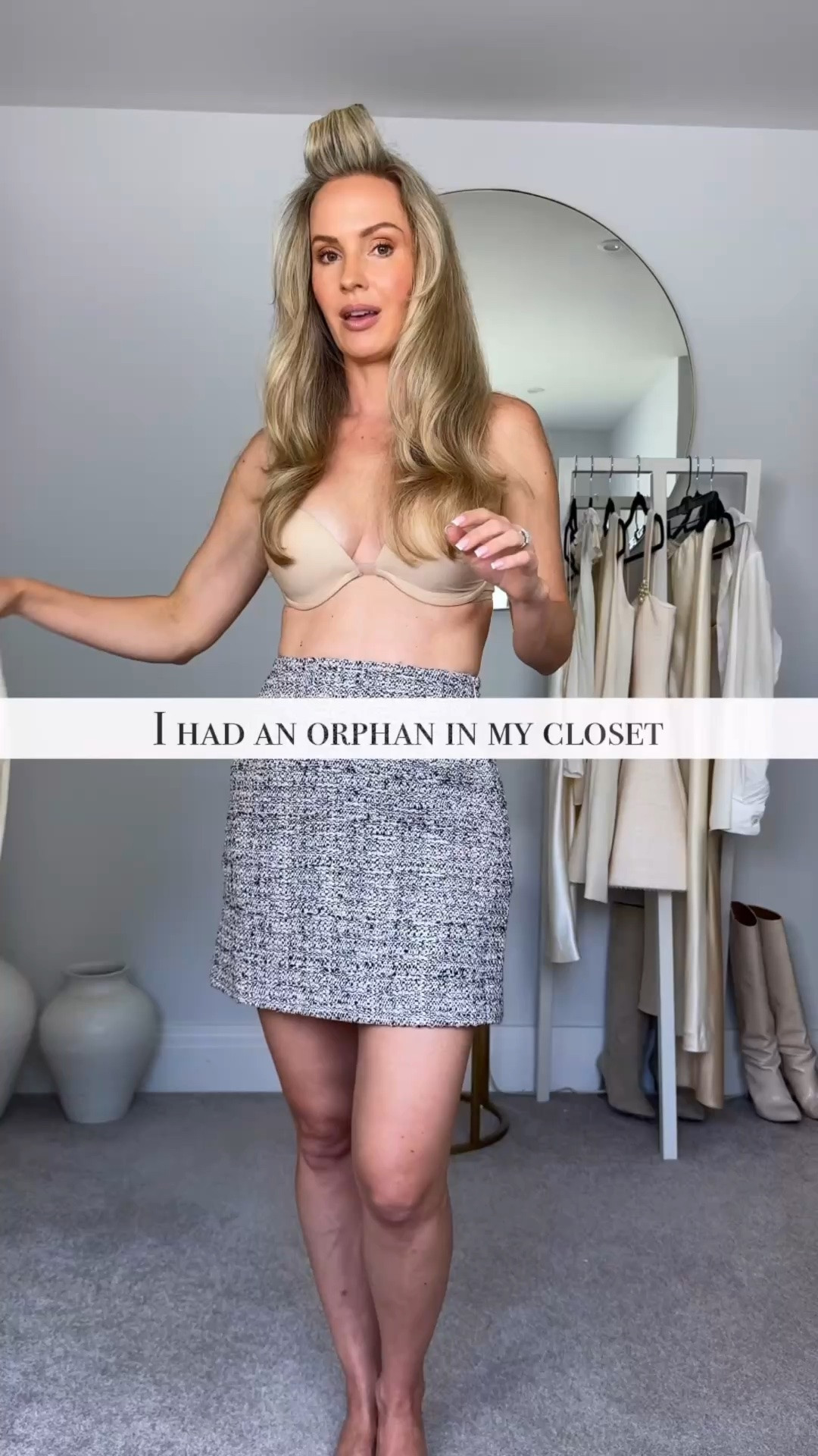 I had an orphan in my closet… and I’m pretty sure you have some too.

A wardrobe orphan is an item that is really pretty great. You love it, it fits you well and suits your lifestyle. 

However, any time you bring it out to wear, you just can’t make it work. Somehow the outfit won’t come together. 

This is the problem with orphaned pieces, they don’t have a family to integrate with. So they are all alone.

This is why I have the rule that I must be able to style any item I bring home in at least 3 outfits before I decide to keep it.

…and if you already have orphans and want to make them work? It’s one of the over 40 rules, frameworks and truths I share in The Framework. (Check my bio for more information). 

Do you have any orphans in your closet? 

#tessmontgomery #slowfashion #sustainablewardrobe

#LTKsummer #LTKstyletip #LTKpetite