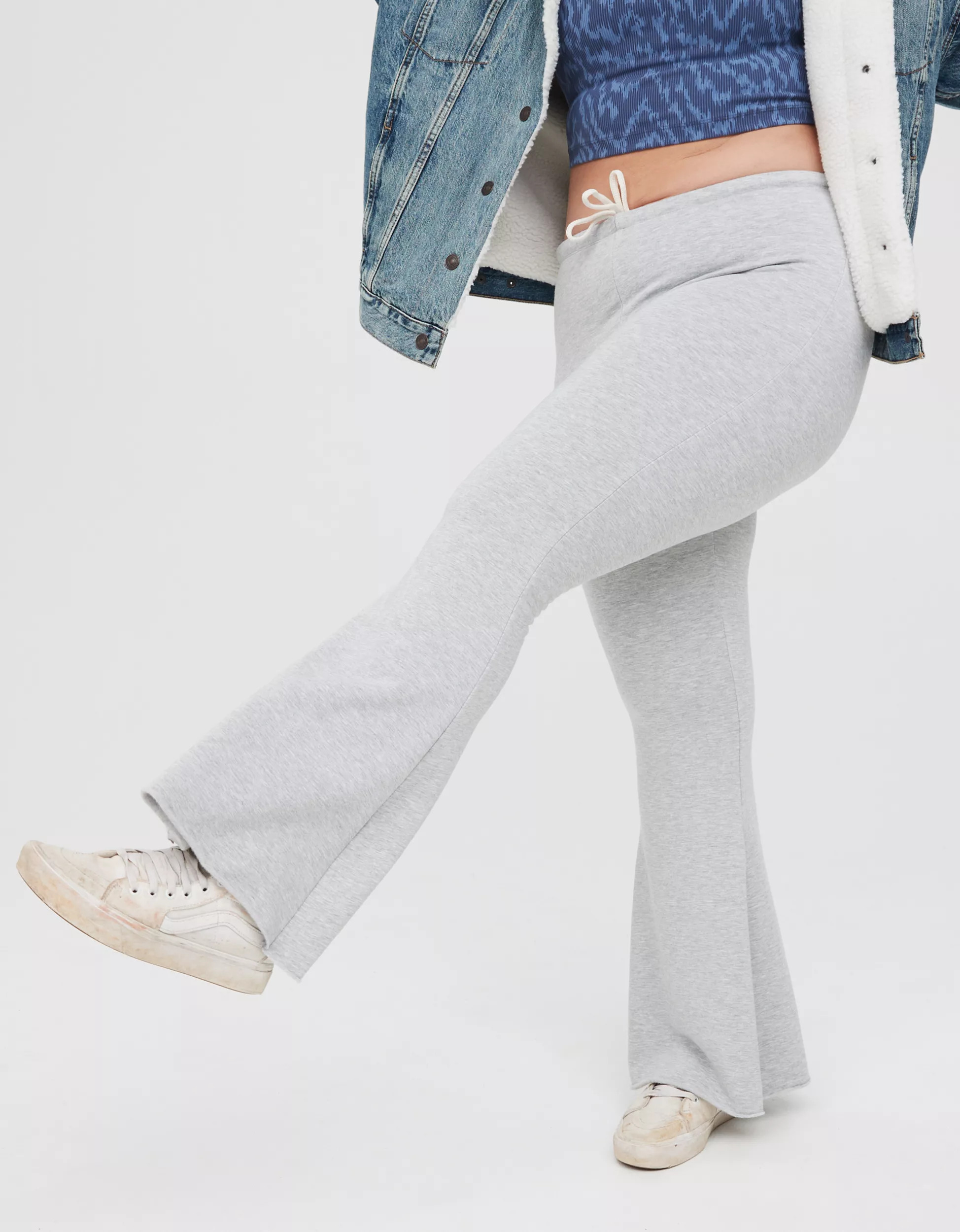 OFFLINE By Aerie OTT Fleece Super Flare Pant | Aerie