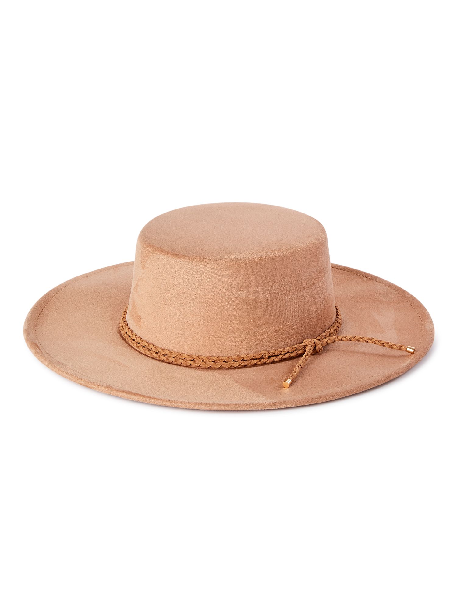 Time and Tru Boater Hat with Rope Trim - Walmart.com | Walmart (US)