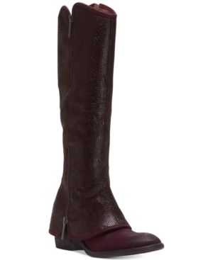 Donald J Pliner Devi Zipper Tall Boots Women's Shoes | Macys (US)