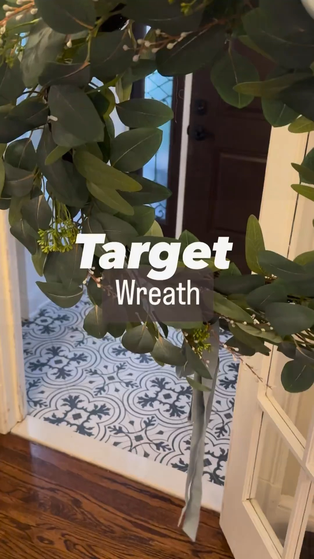 I’m loving this new Target Wreath! Check for in store pickup 🎯🎯🎯

#LTKhome #LTKfindsunder50 #LTKfamily
