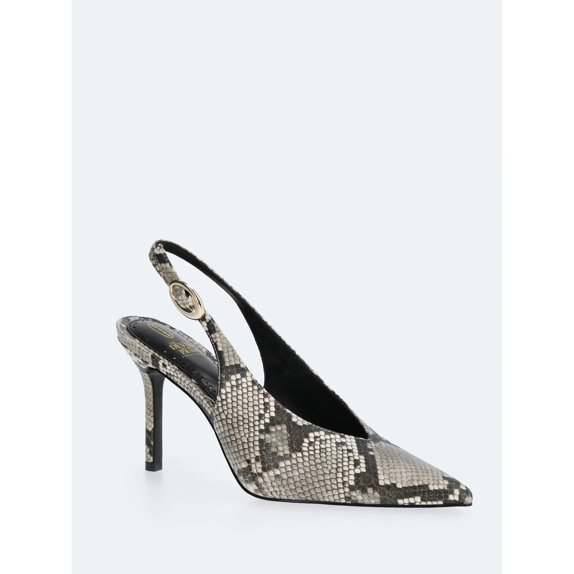 Devil Wears Prada Scoop Collection Women's Pointed Toe Slingback Heels | Walmart (US)