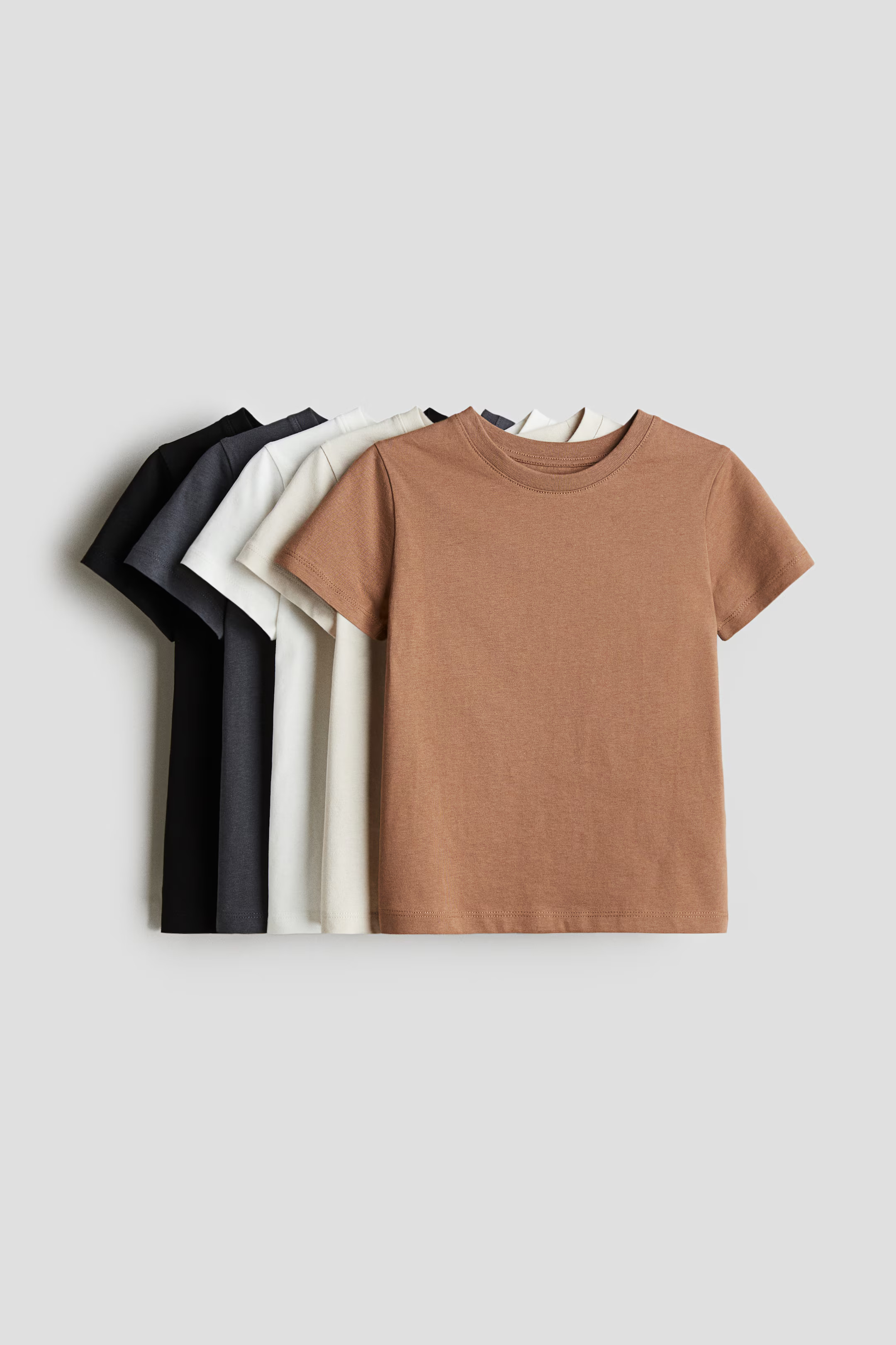 5-pack Cotton T-shirts | H&M (US + CA)
