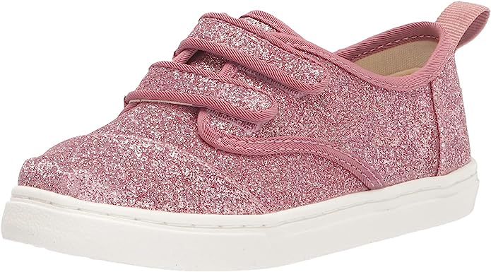 TOMS Girl's Tiny Cordones Cupsole Double Strap Sneaker (Toddler/Little Kid) | Amazon (US)