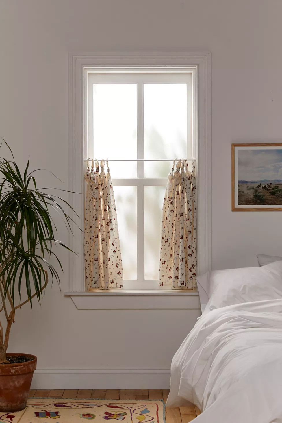 Printed Café Curtain - Set Of 2 | Urban Outfitters (US and RoW)