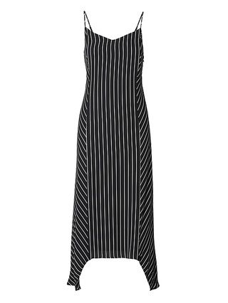 Banana Republic Womens Stripe Slip Dress Black Size 0 | Banana Republic US