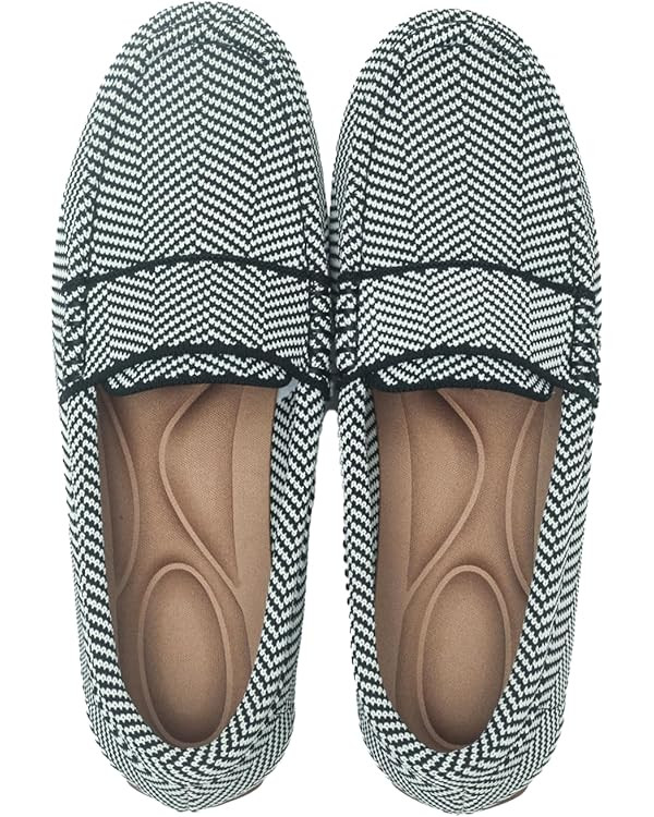 Loafers for Women Comfortable Breathable ShoeCasual Slip On Womens Driving Flats Shoes | Amazon (US)