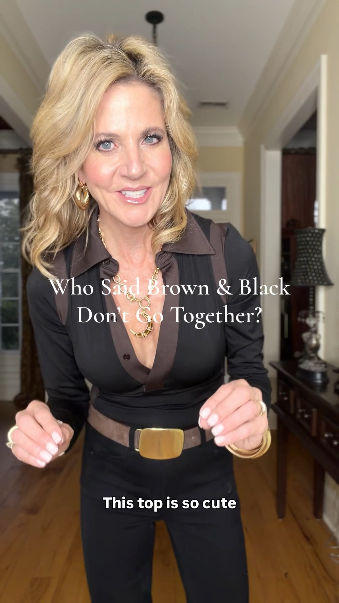 Black & brown combo 🖤🤎🖤🤎

I’m in XS in the top (size up if you don’t want it to be so fitted), XS in the belt, 25 in the jeans, and a 4 in the jacket (I recommend sizing up one size).

Both my top & jacket are on major sale!

#LTKootd #LTKSaleAlert