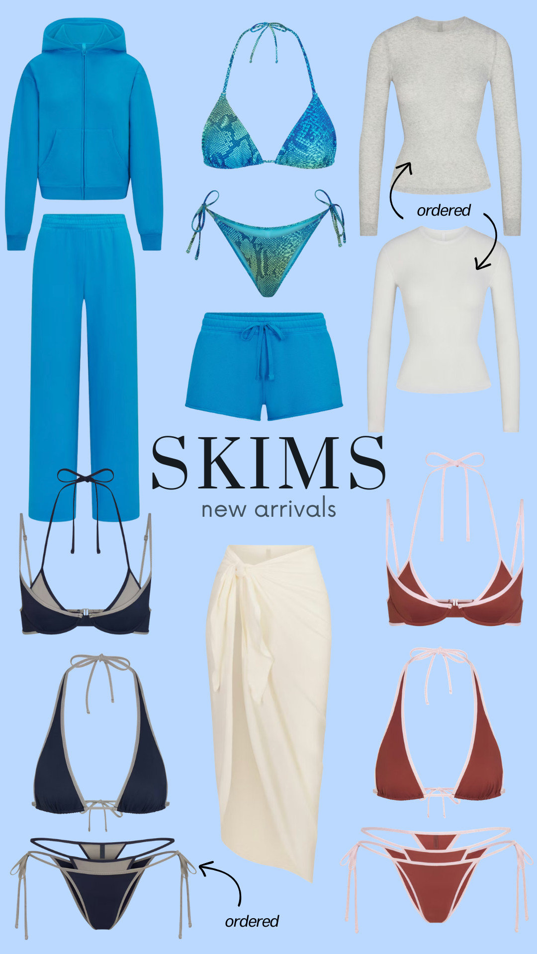 skims new arrivals and what i ordered! 

 #LTKootd #LTKSeasonal #LTKSwim