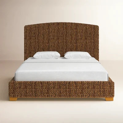 Arleen Rattan Bed | Wayfair North America