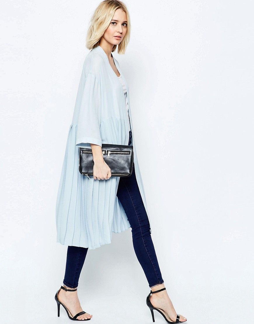 ASOS Soft Pleated Duster | ASOS US