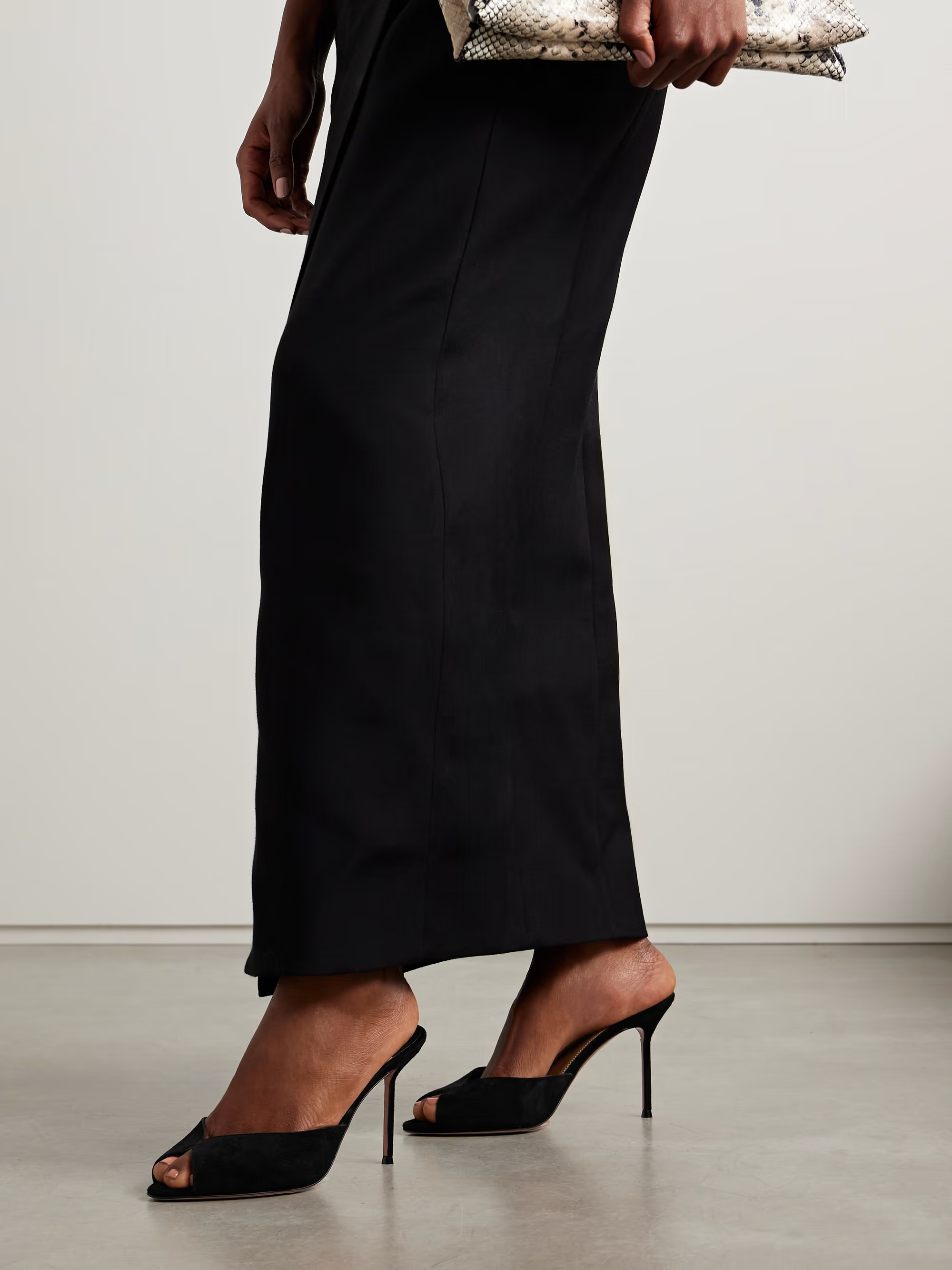 + Alex Rivière 85 suede mules | NET-A-PORTER (UK & EU)