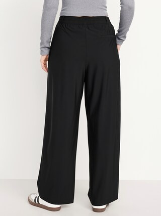 High-Waisted SleekTech Trouser Pants | Old Navy (US)