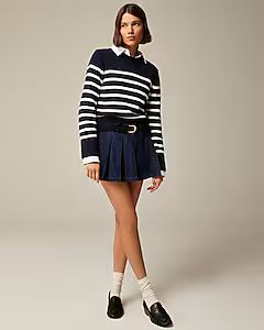 Heritage cotton Rollneck™ sweater in stripe | J. Crew US