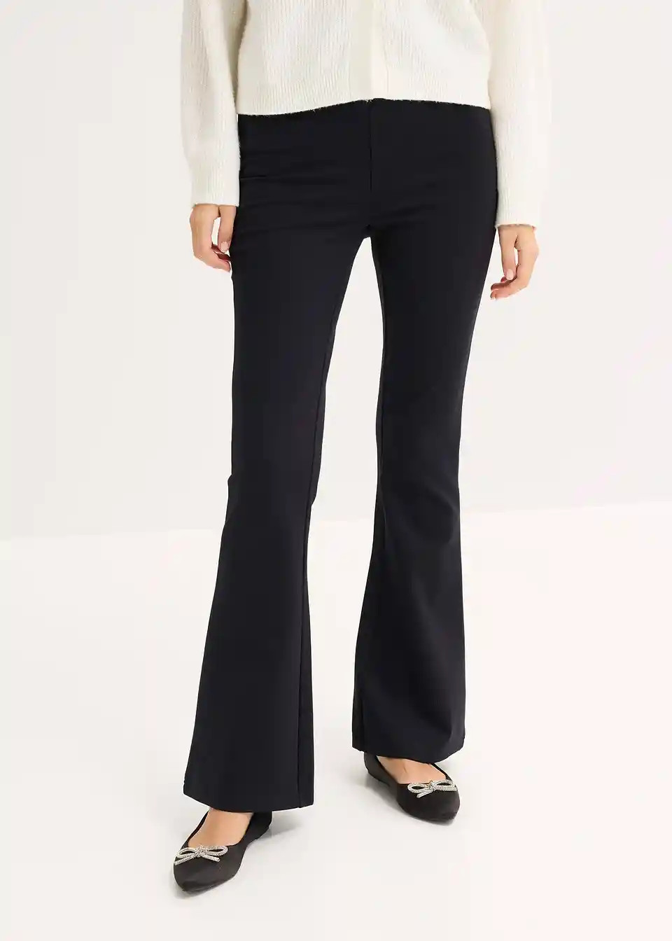 Leggings aus bequemen Punto di Roma | Bonprix DE