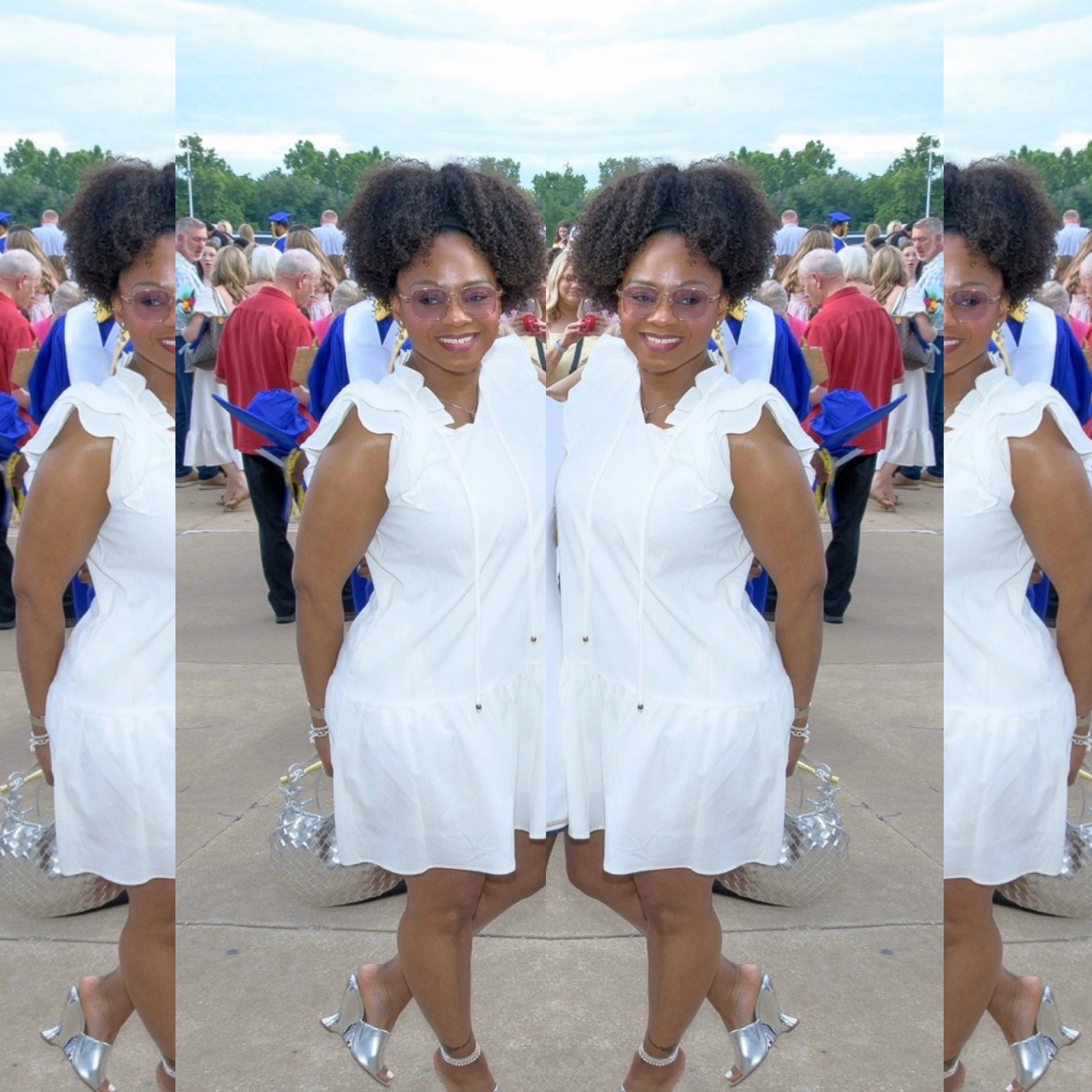 My MOMMY of the Graduate OOTD 🤍 such a simple yet cute look. I love wearing white during the summer months. 🤍🩶

#LTKootd #LTKmomlife #LTKSaleAlert