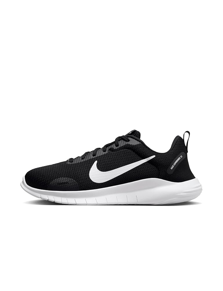 Amazon.com | Nike Women's Flex Experience Run 12 Sneaker, Black/White/Dark Smoke Grey, 8.5 X-Wide... | Amazon (US)