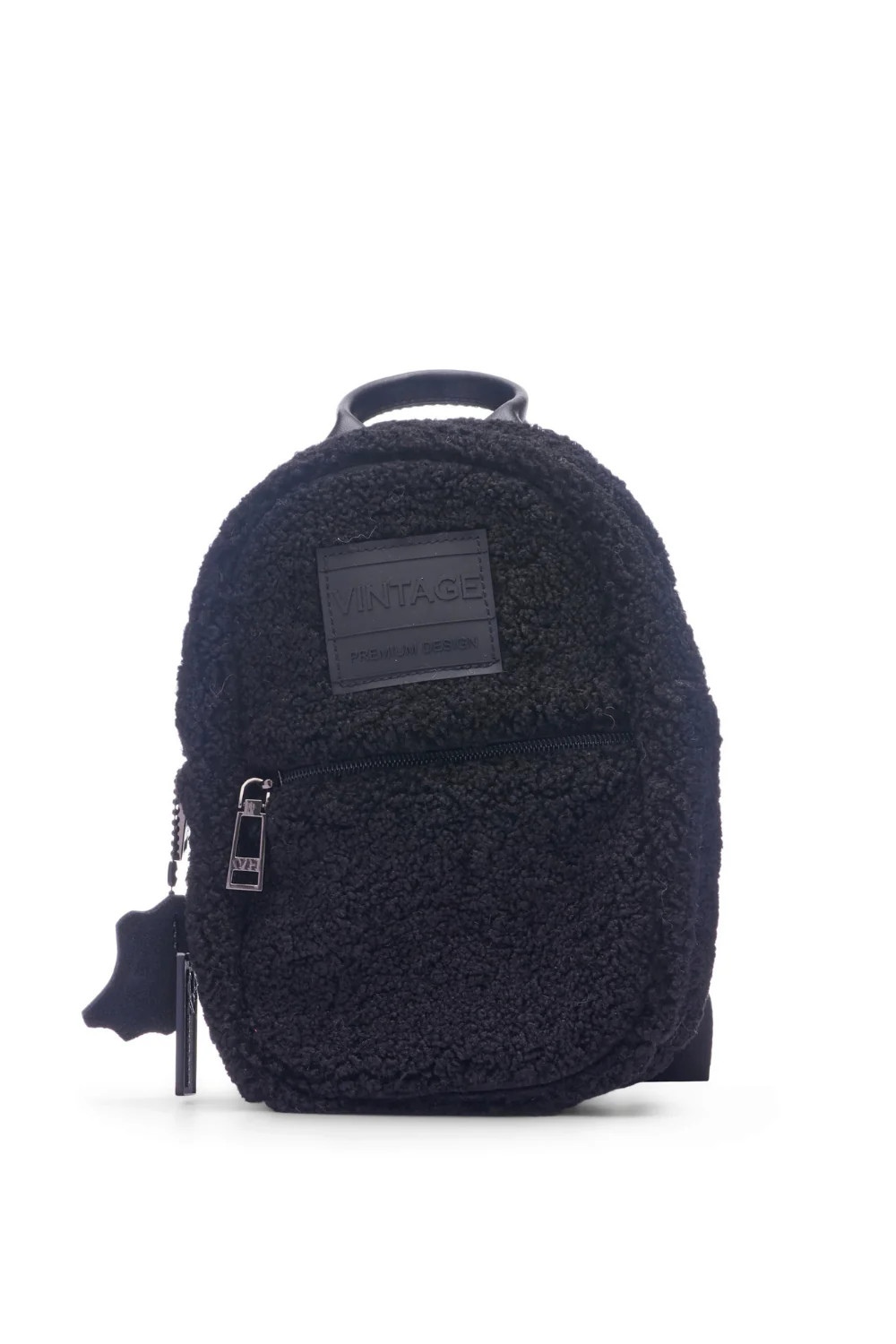 Brooklyn Backpack- Black | Vintage Havana