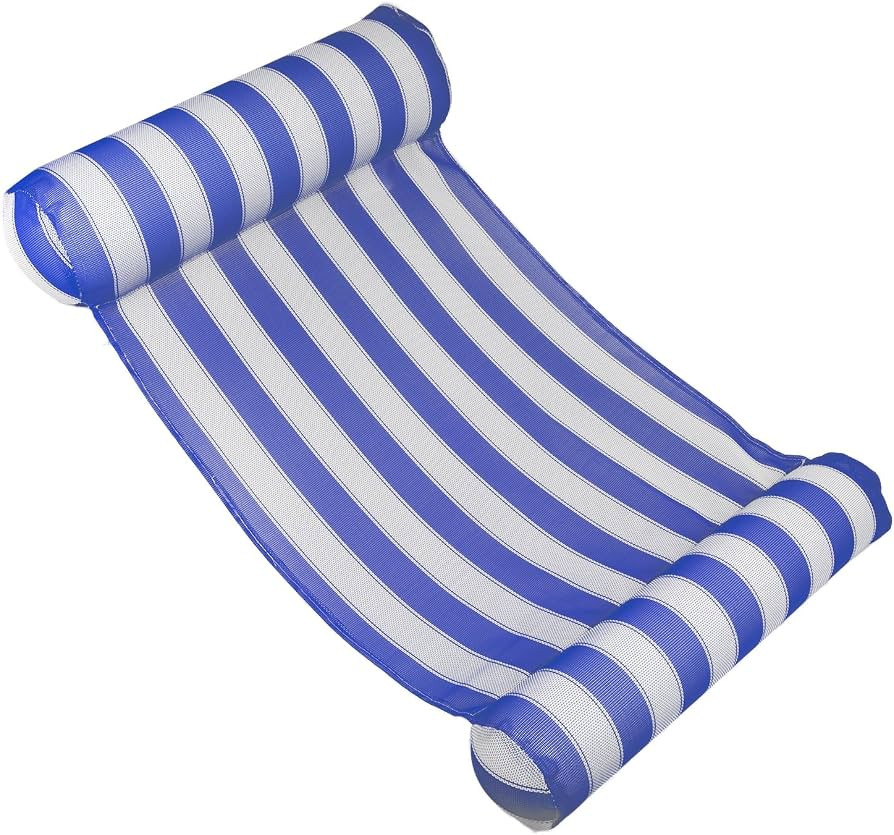 Poolmaster Water Hammock Inflatable Pool Floats for Adults, 4-in-1 Hammock, Saddle, Lounge or Dri... | Amazon (US)