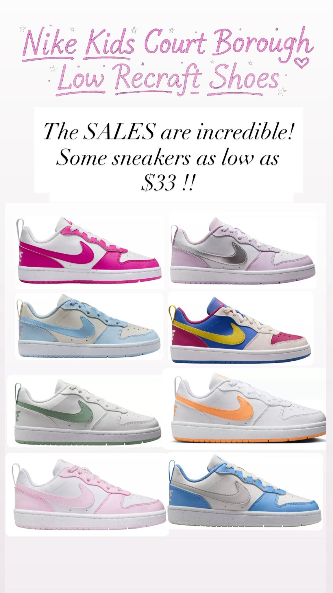 Nike Kids' Grade School Court Borough Low Recraft Shoes

#LTKGiftGuide #LTKSaleAlert #LTKHoliday