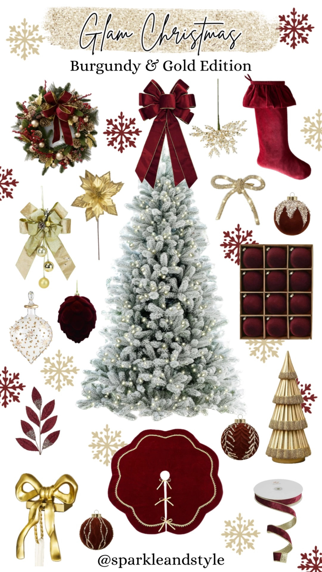 Glam Christmas: Burgundy & Gold ♥️✨

Christmas decor, Christmas tree, Christmas ornaments, Christmas ribbon, Christmas tree skirt, christmas stocking, Christmas wreath, Christmas tree topper, Christmas stocking holder, home interior, home decor, home accessories, home decoration, glam Christmas decor, girly girl Christmas, Luxe Christmas, elegant Christmas, classy Christmas, Christmas tree decorations, Christmas decorations

#LTKHoliday #LTKHome #LTKSeasonal