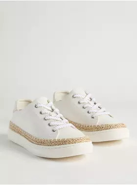 Espadrille Lace-Up Sneaker (WW) | Torrid (US & Canada)