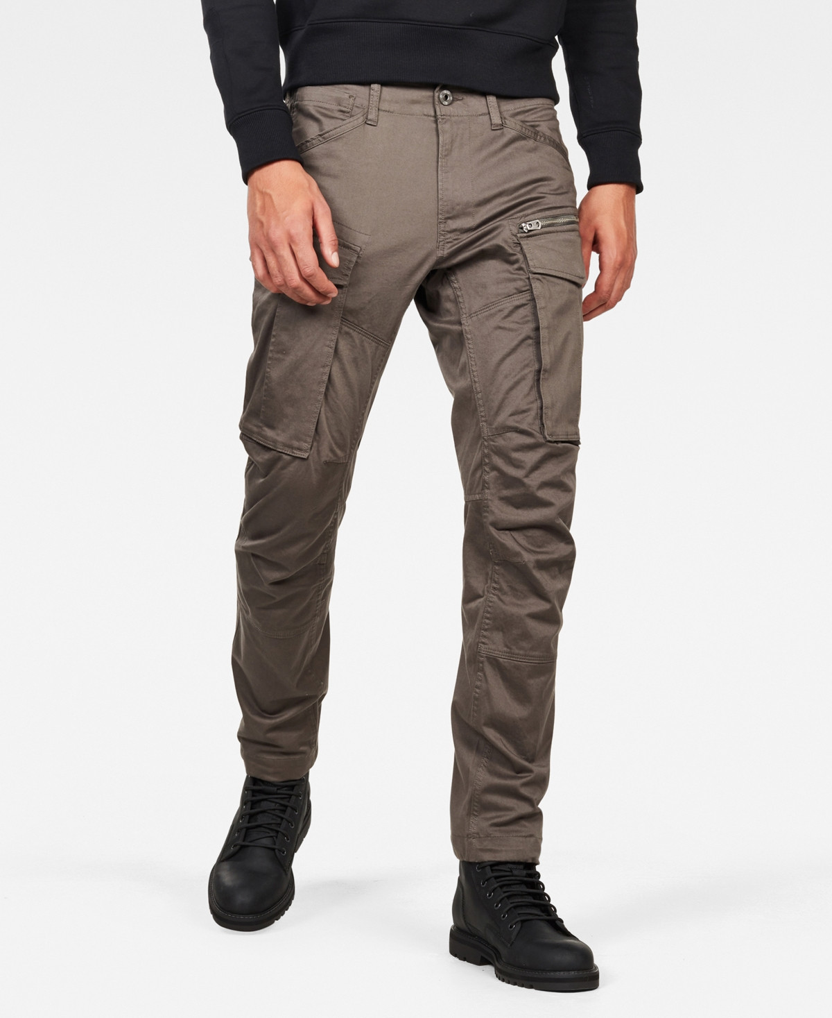 G-Star Raw Men's Rovic Zip 3D Straight Tapered Cargo Pant - Gray | Macy's