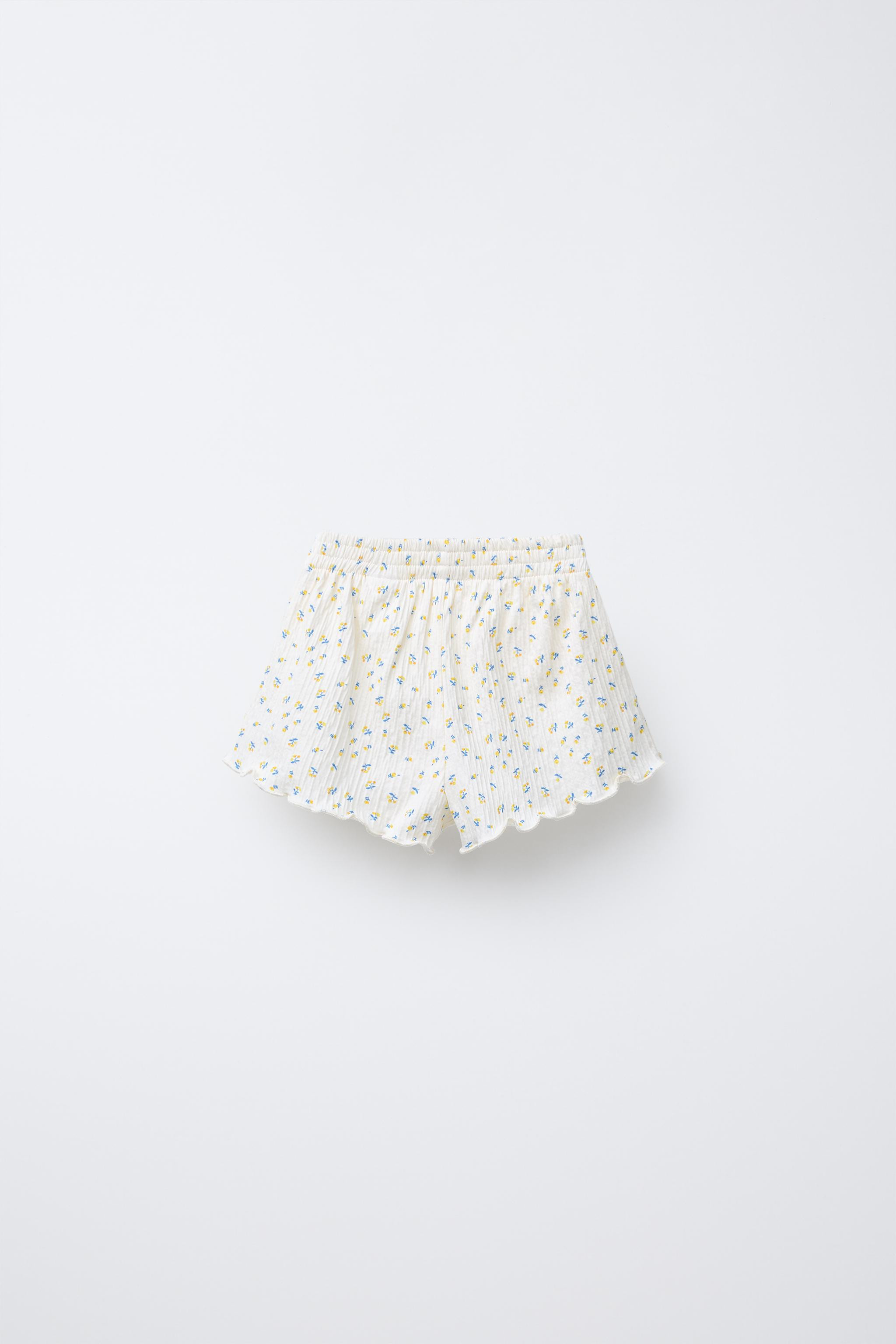 FLORAL PRINT BERMUDA SHORTS | Zara US