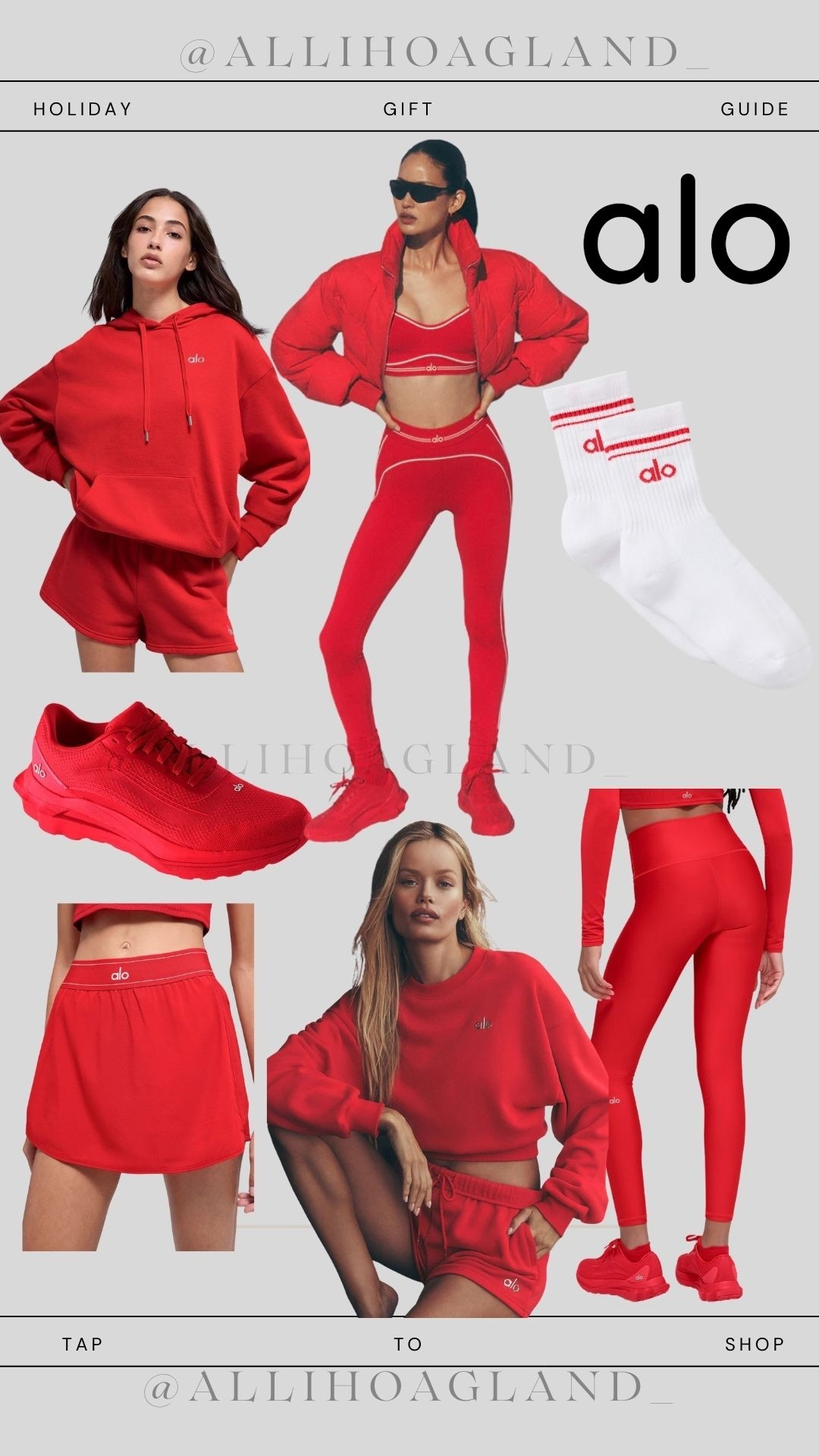 Holiday Alo Gift Guide in the dreamiest red edit ❤️‍🔥 From cozy sets to performance leggings, these are the pieces that always sell out first. Perfect for gifting or upgrading your own athleisure this season.

Tap to shop everything from hoodies, shorts, leggings, socks & the iconic Alo sneakers — all linked for easy gifting 🎁✨

#LTKHoliday #LTKGiftGuide #LTKfit #AloYoga #GiftGuide2025 #HolidayGifts2025 #AthleisureOutfits #CozyAesthetic #RedOutfitInspo #LTKFinds


#LTKActive #LTKootd #LTKGiftGuide