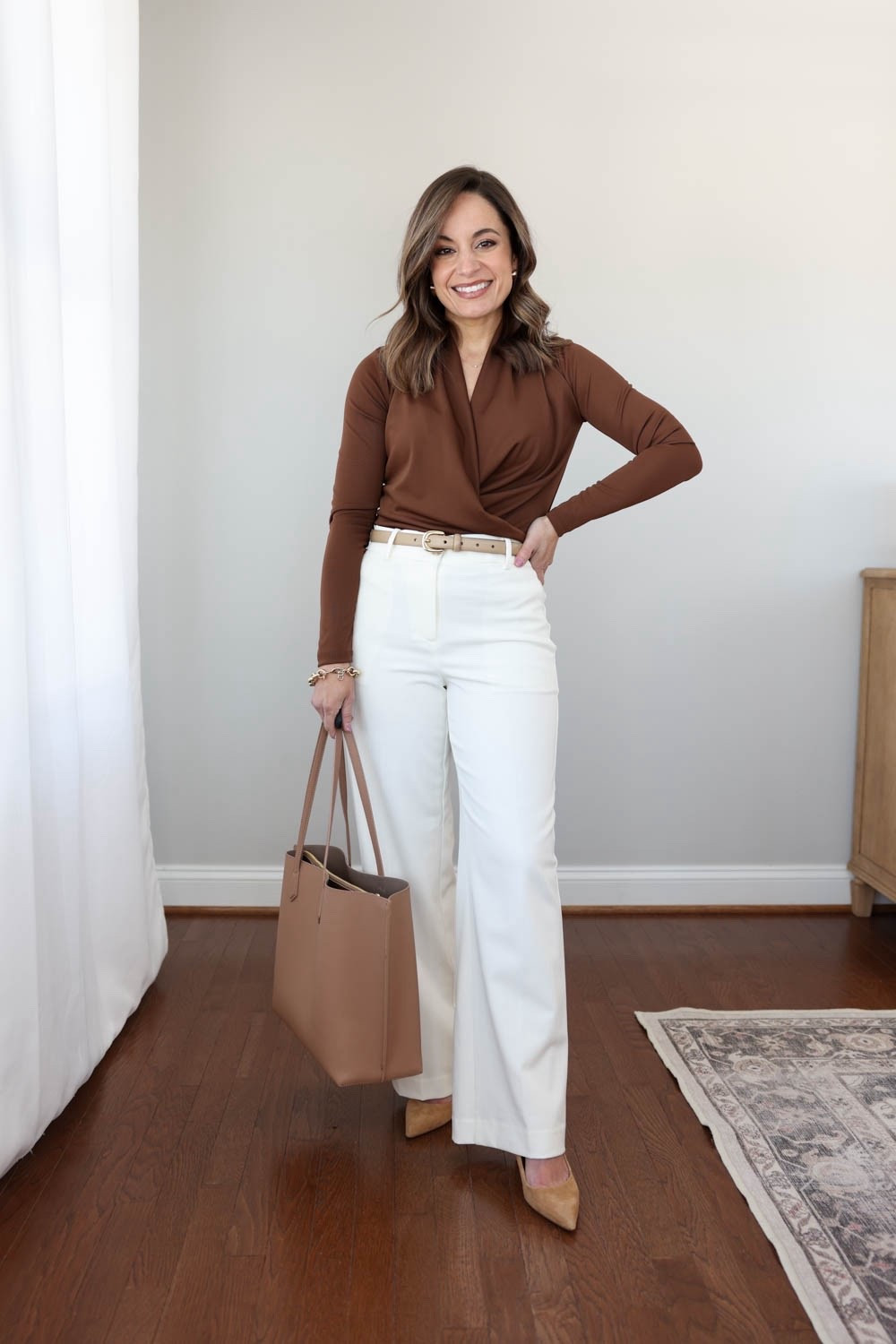 A week’s worth of petite-friendly outfit ideas for work! 

Pants (Ann Taylor): petite 00 
Top (Ann Taylor): petite xxs 
Belt (Quince) 
Shoes (Sam Edelman): tts 

My measurements for reference: I’m 4’10” and 105lbs. My bust, waist, and hip measurement is 32”, 24”, and 36”.

#LTKPetite #LTKWorkwear