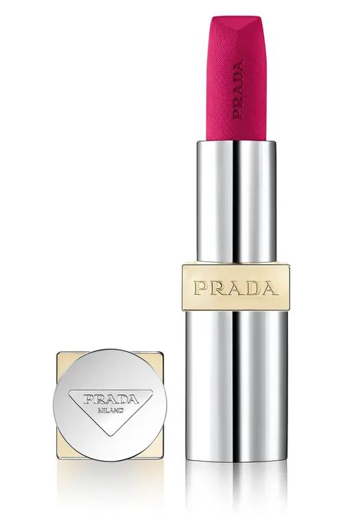 Prada Monochrome Hyper Matte Refillable Lipstick in P55 Fuxia - Pink at Nordstrom | Nordstrom