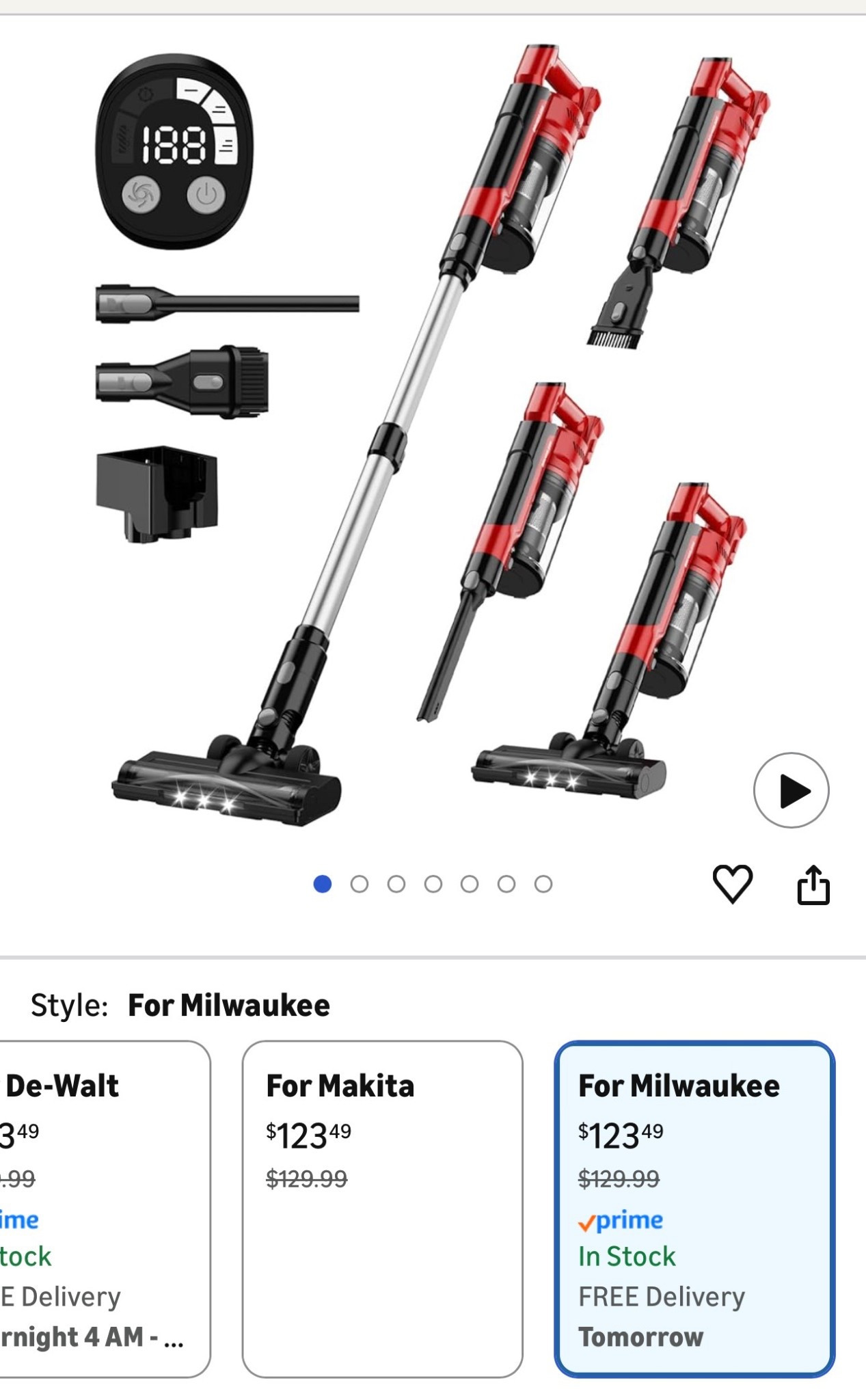 My Milwaukee compatible cordless vacuum is back in stock! And it’s on sale! I’m still loving mine! 

#LTKHome #LTKSaleAlert