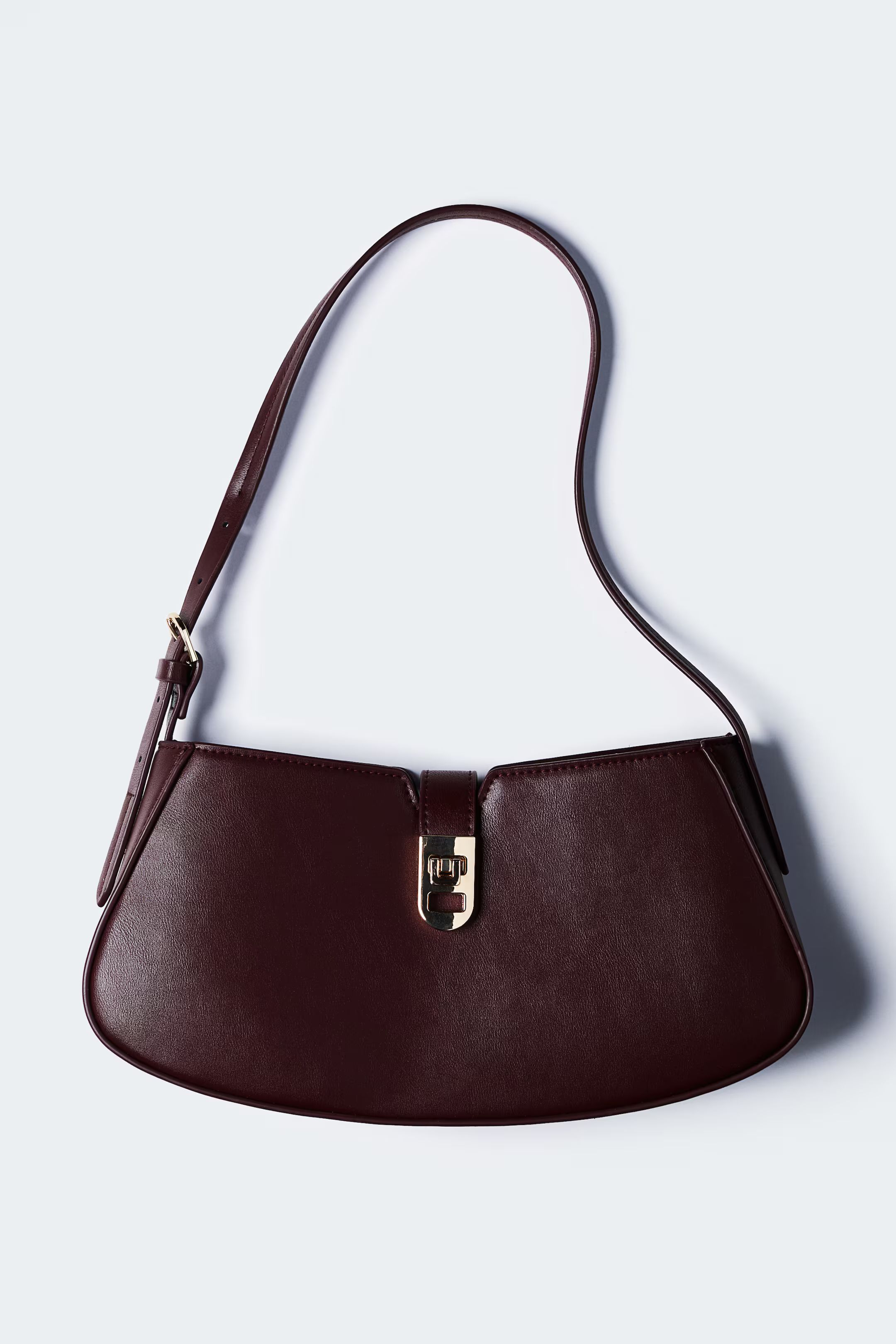 Small shoulder bag - Burgundy - Ladies | H&M GB | H&M (UK, MY, IN, SG, PH, TW, HK)